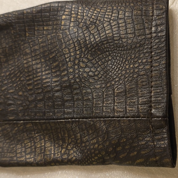 Alfani Black Textured Leather Jacket - Picture 14 of 14